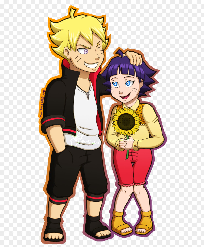 Himawari Uzumaki Boruto DeviantArt Drawing PNG