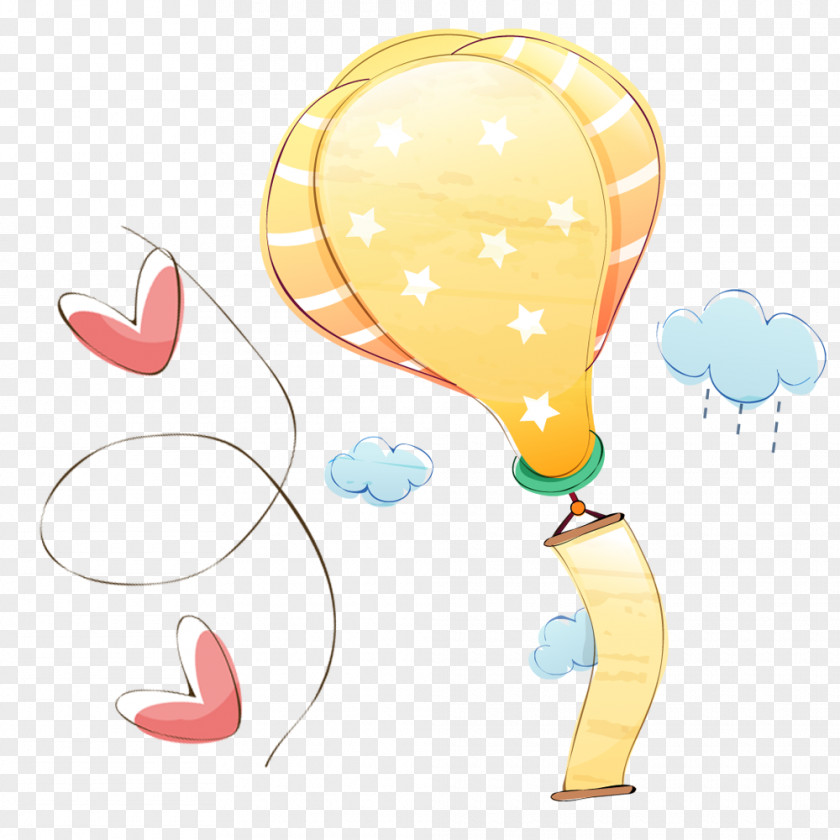 Illustration Hot Air Balloon Clip Art Product Design PNG