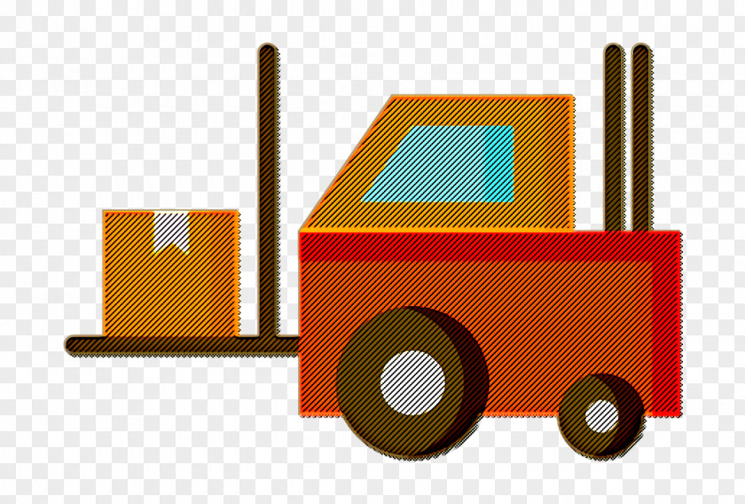 Logistic Icon Forklift PNG
