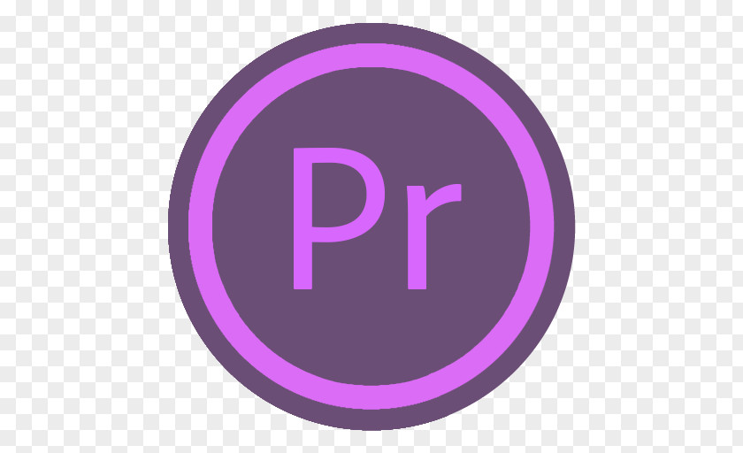App Adobe Premiere Pro Purple Trademark Symbol PNG