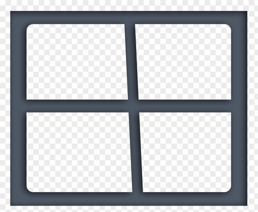 Creative Blue Windows Window Square Brand Pattern PNG