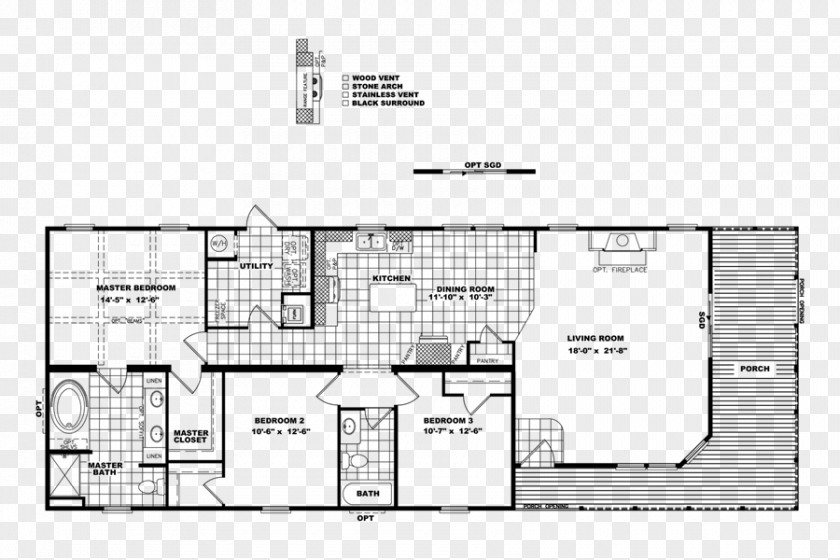 House Floor Plan Manufactured Housing Clayton Homes Prefabricated Home PNG