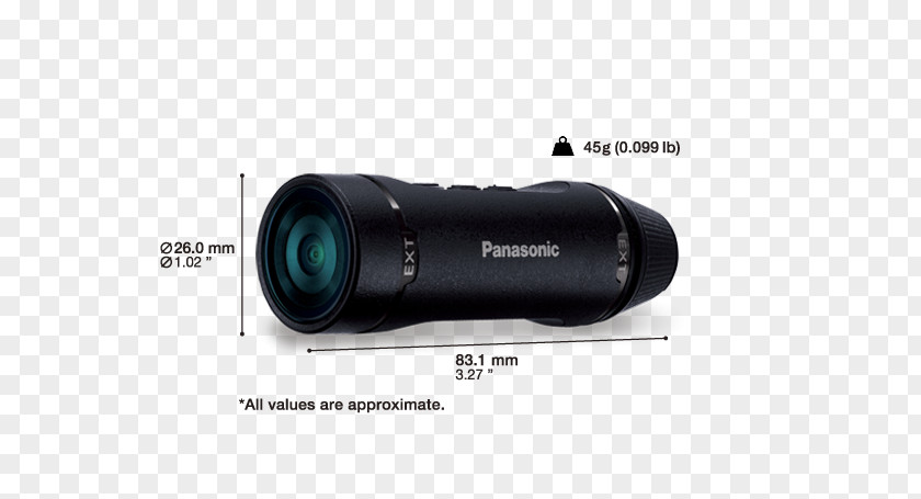 Lights Camera Action Panasonic HX-A1 Video Cameras PNG