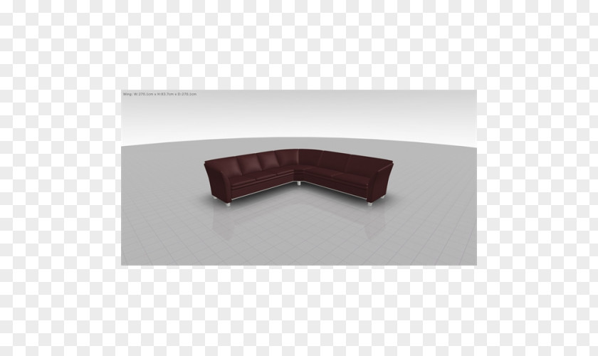 Angle Rectangle Couch PNG