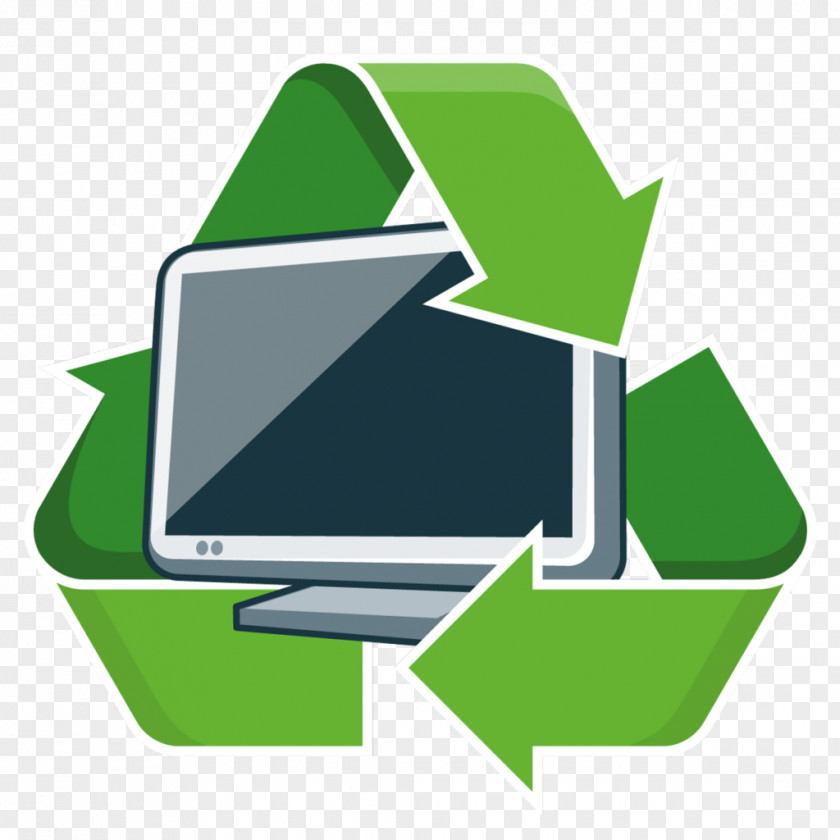 Computer Recycling Bin Electronic Waste Electronics PNG