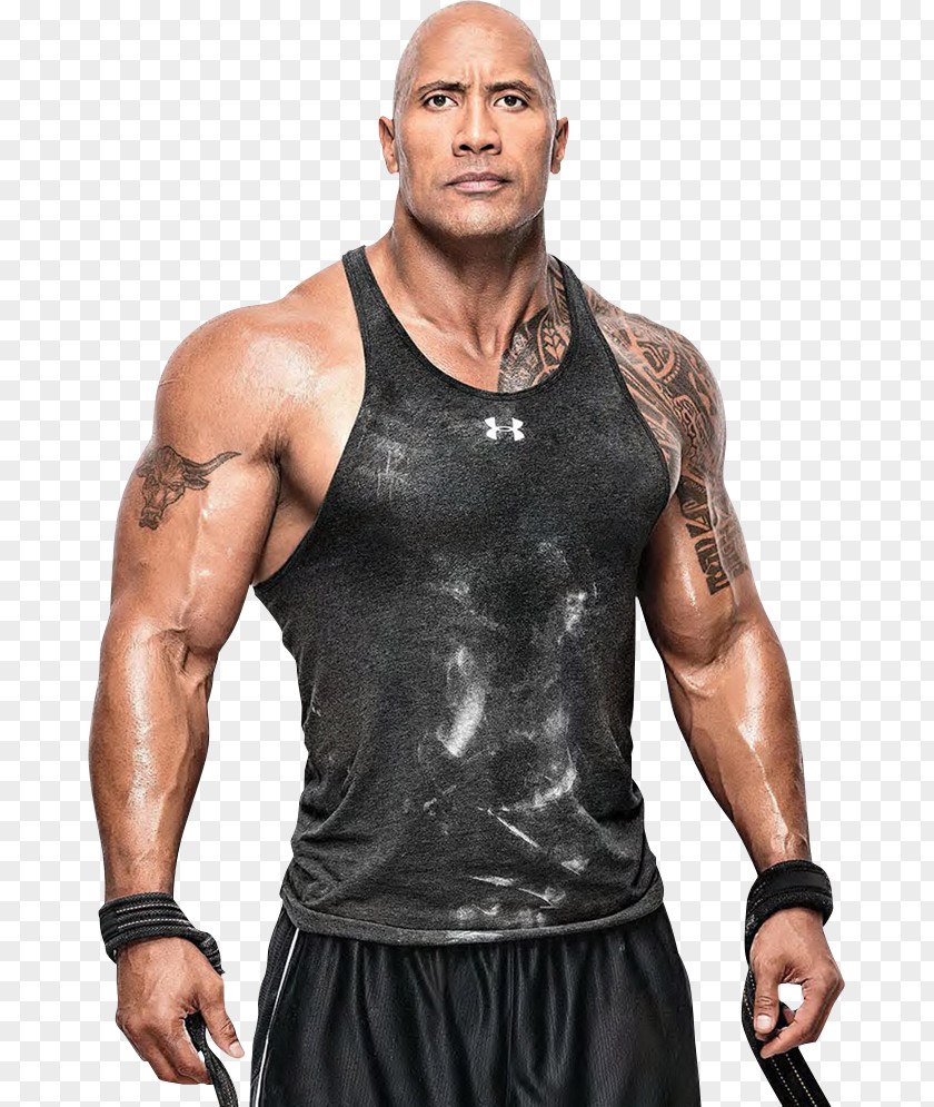Dwayne Johnson Muscle & Fitness Physical Magazine Men's PNG