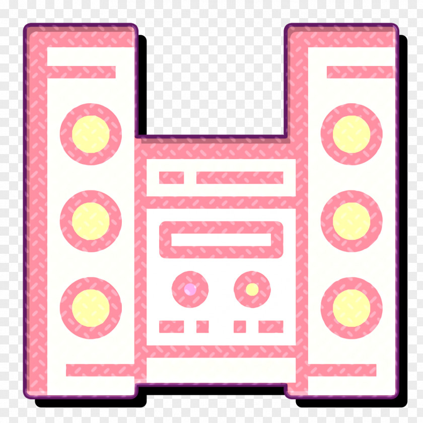 Home Theater Icon Equipment Speaker PNG