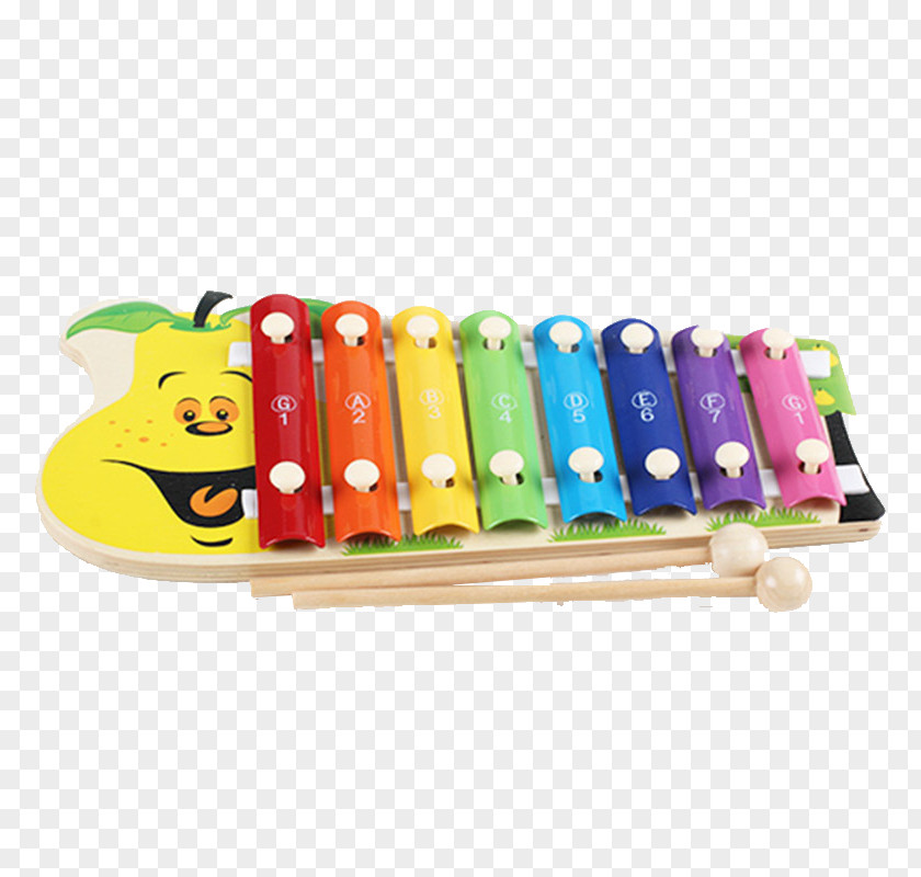 Pear Shape Xylophone Toy Musical Instrument JD.com PNG