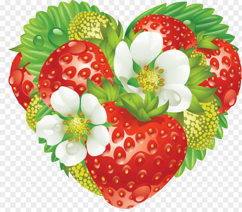 Strawberry Shortcake Love Hearts PNG