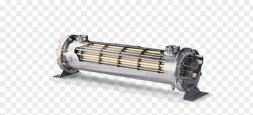 Shell And Tube Heat Exchanger Chiller Pipe PNG