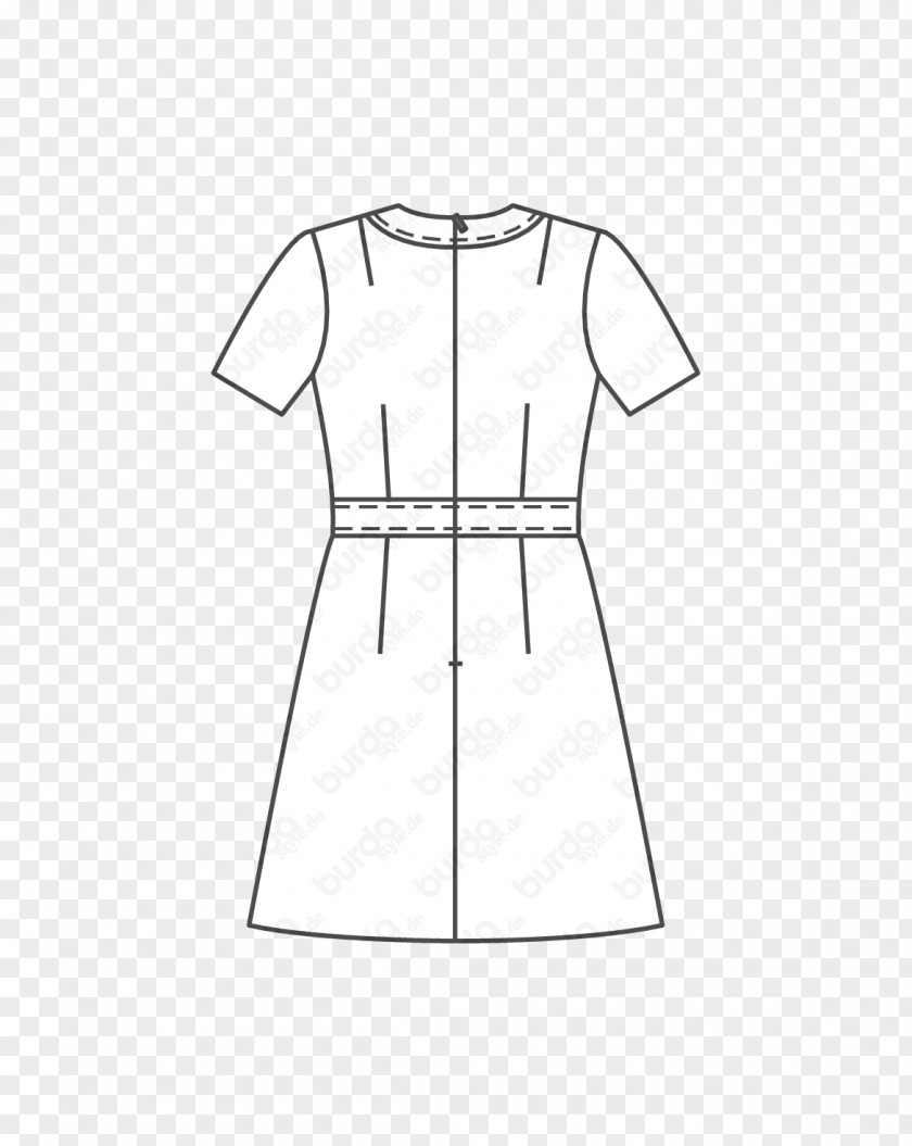 T-shirt Pattern Sleeve Dress Fashion PNG