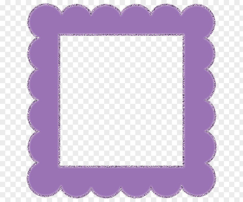 Wavy Border Picture Frames Christmas Gold PNG