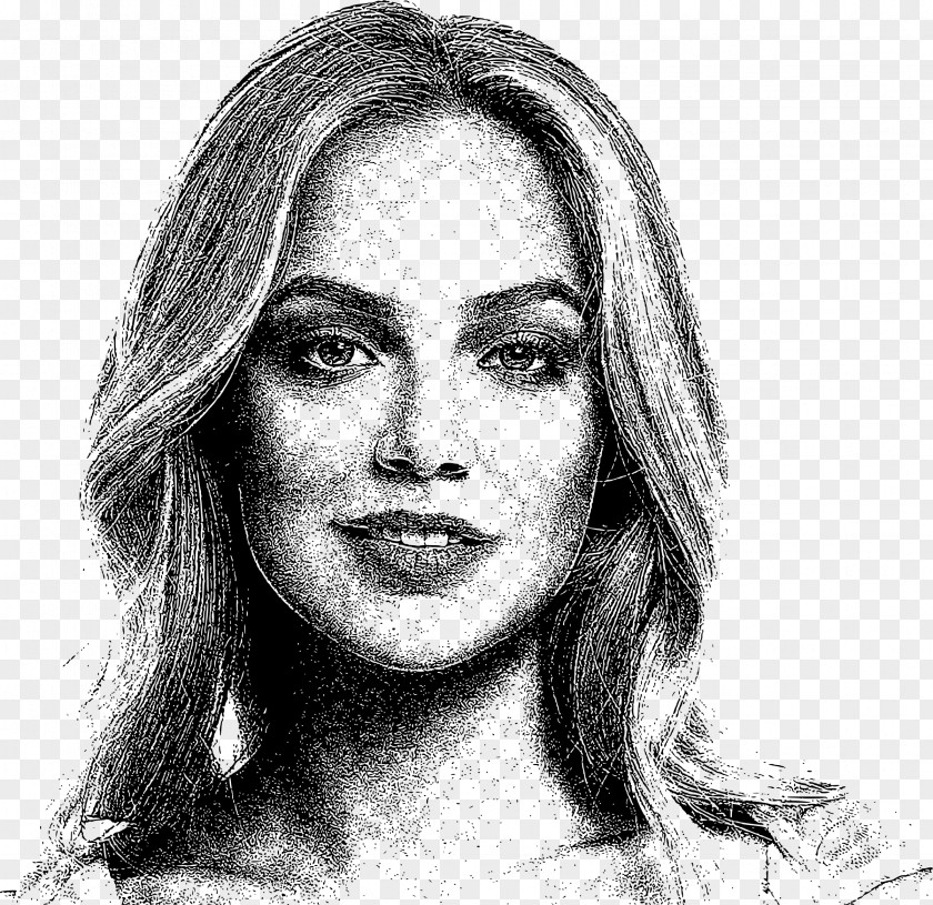 Woman Black And White Drawing Visual Arts Self-portrait Sketch PNG