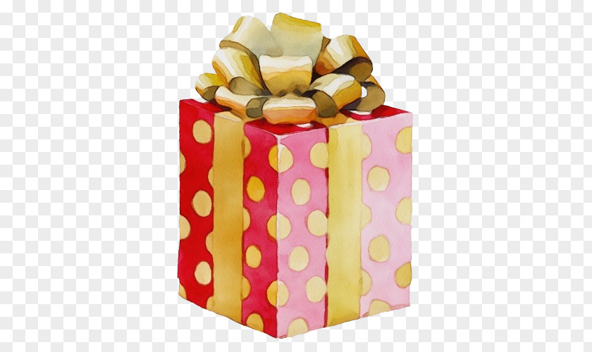 Packaging And Labeling Polka Dot Birthday Party Ribbon PNG