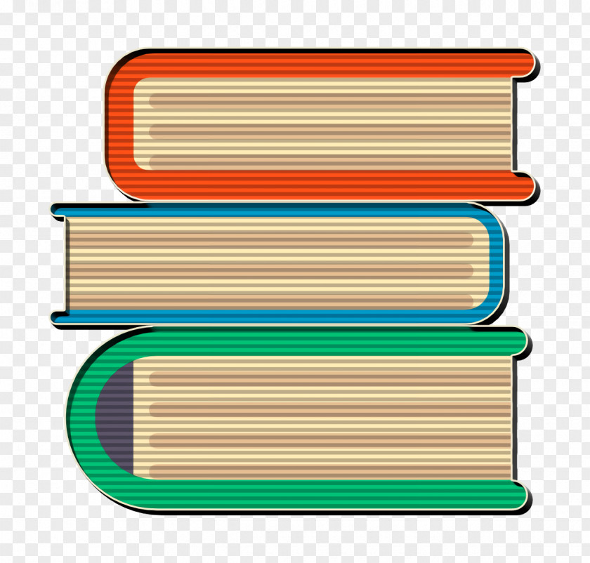 Rectangle Meter Books Icon PNG