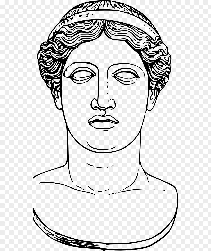 Roman Sculpture Clip Art PNG