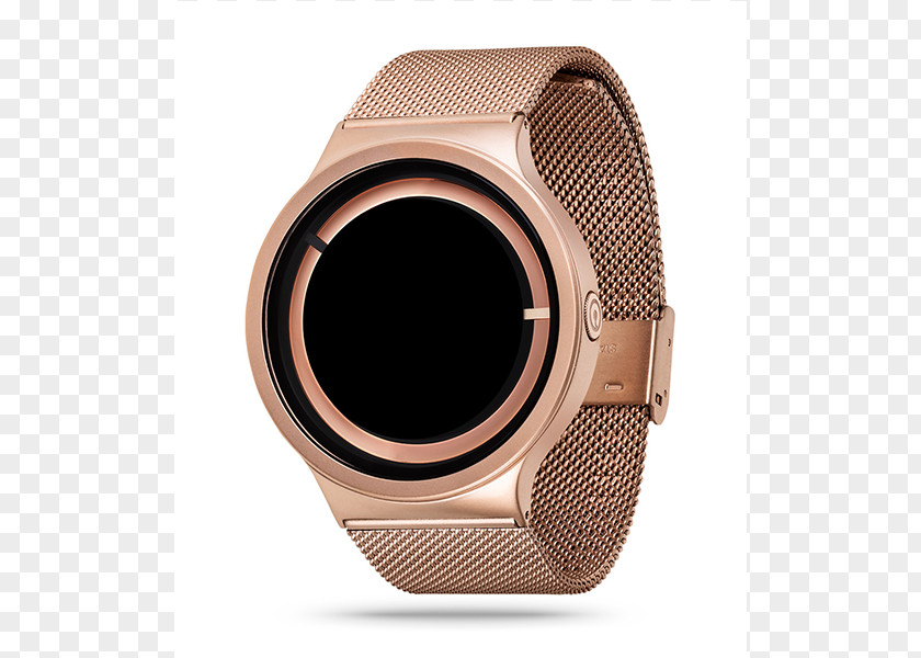 Rose Gold Facebook Watch Metal Stainless Steel PNG