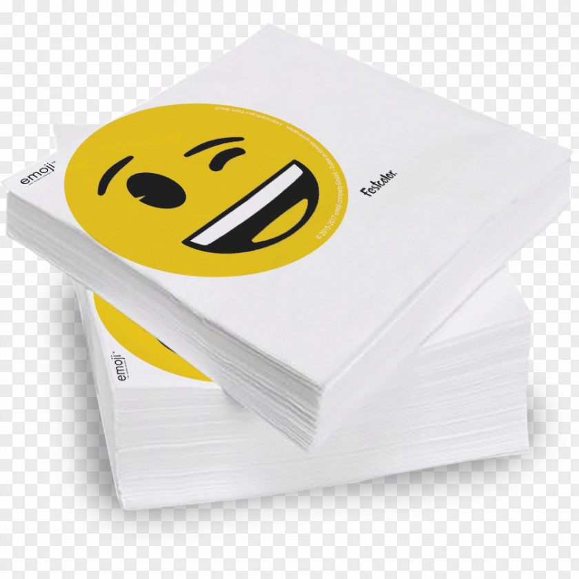 Emoji Cloth Napkins Paper Brazil Plate PNG