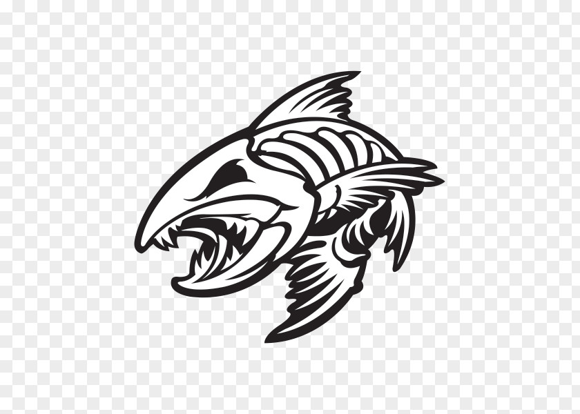 Fishbone Decal Sticker Polyvinyl Chloride Wing Abziehtattoo PNG