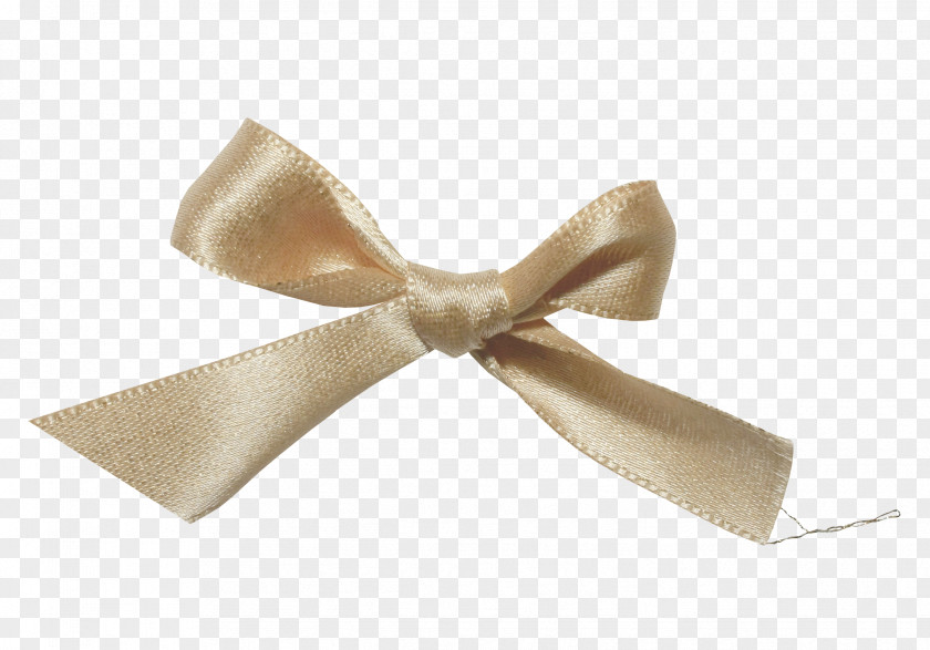 Flesh-colored Bow Ribbon PNG