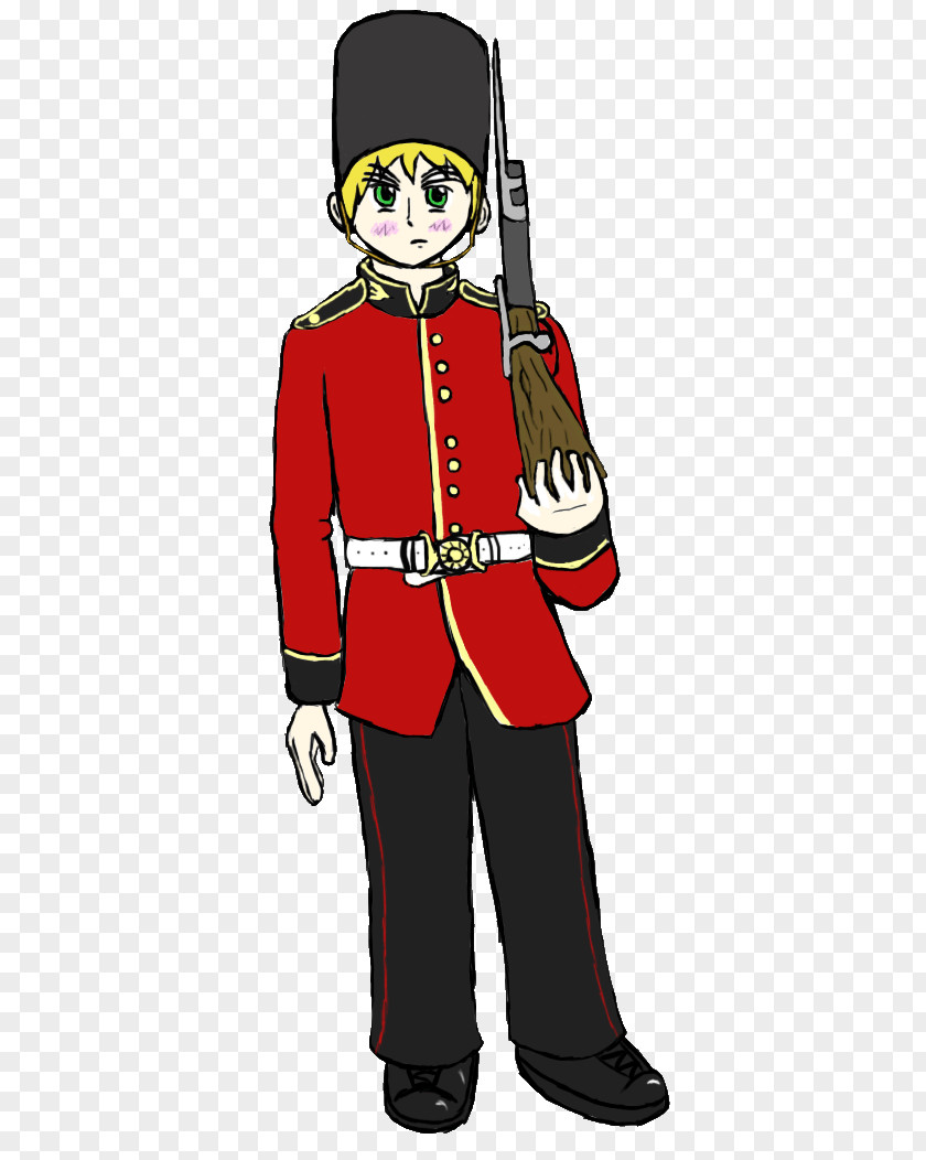 Gorin Guard Profession Uniform Character Animated Cartoon PNG