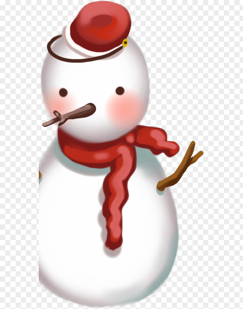 Snowman Winter Cartoon PNG
