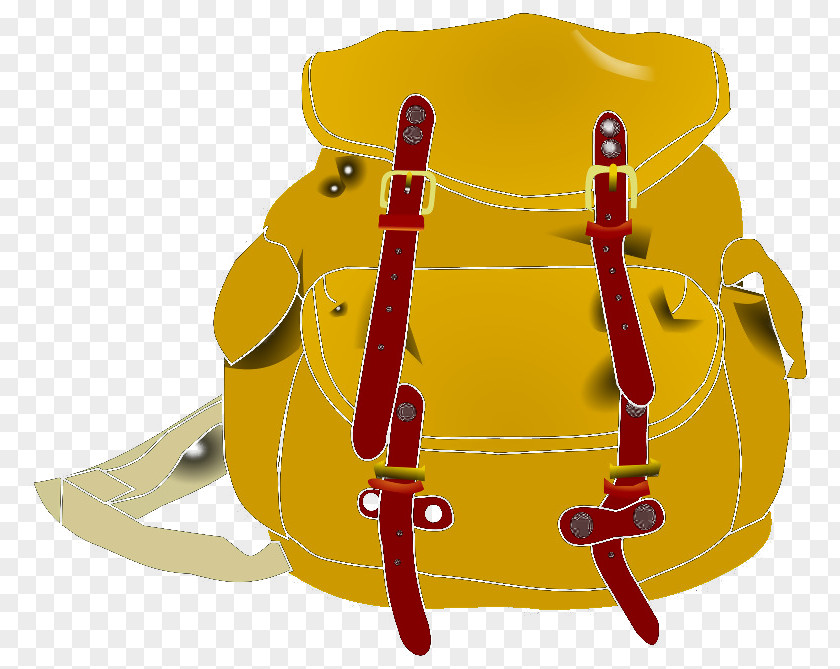 Yellow Painted Backpack Student Lakemont Elementary School Clip Art PNG