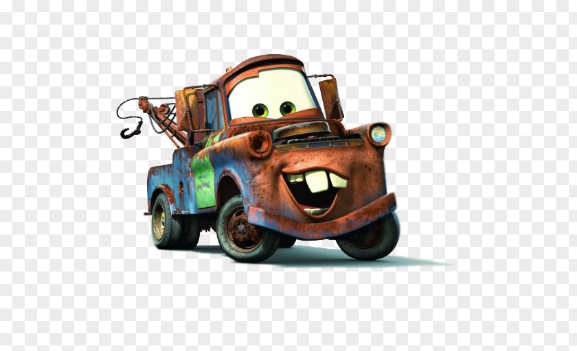 Car Mater Lightning McQueen Cars Pixar PNG