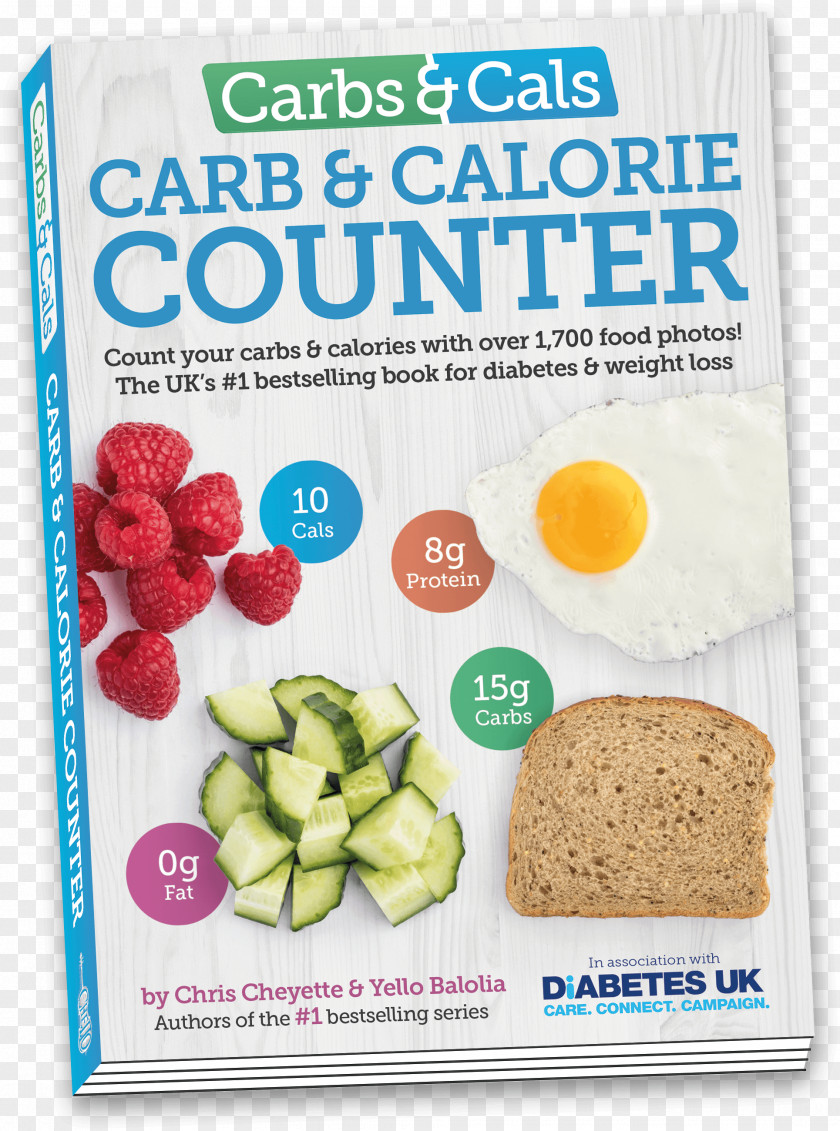 Carbs & Cals: Count Your Calories With Over 1,700 Food Drink Photos! Carb Counter: A Clear Guide To Carbohydrates In Everyday Foods (Collins Gem) Carbohydrate Counting PNG