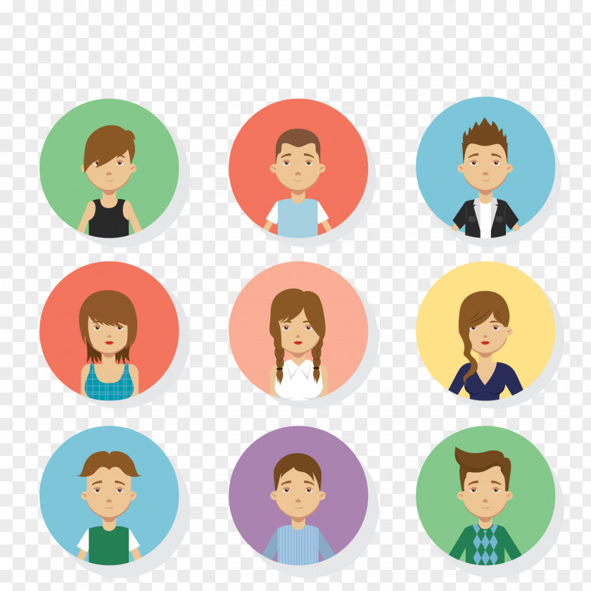 Cartoon User Avatar Vector Download Icon PNG