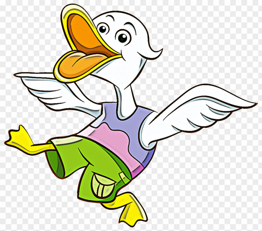 Line Art Water Bird Duck Cartoon Ducks, Geese And Swans Beak PNG