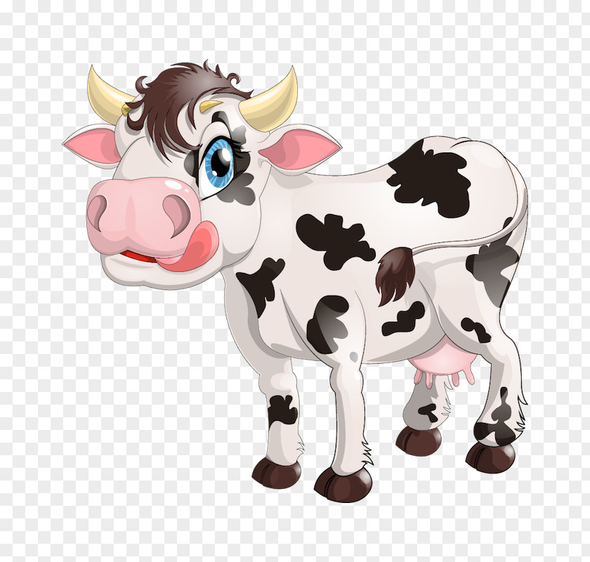 Milk Dairy Cattle Calf PNG