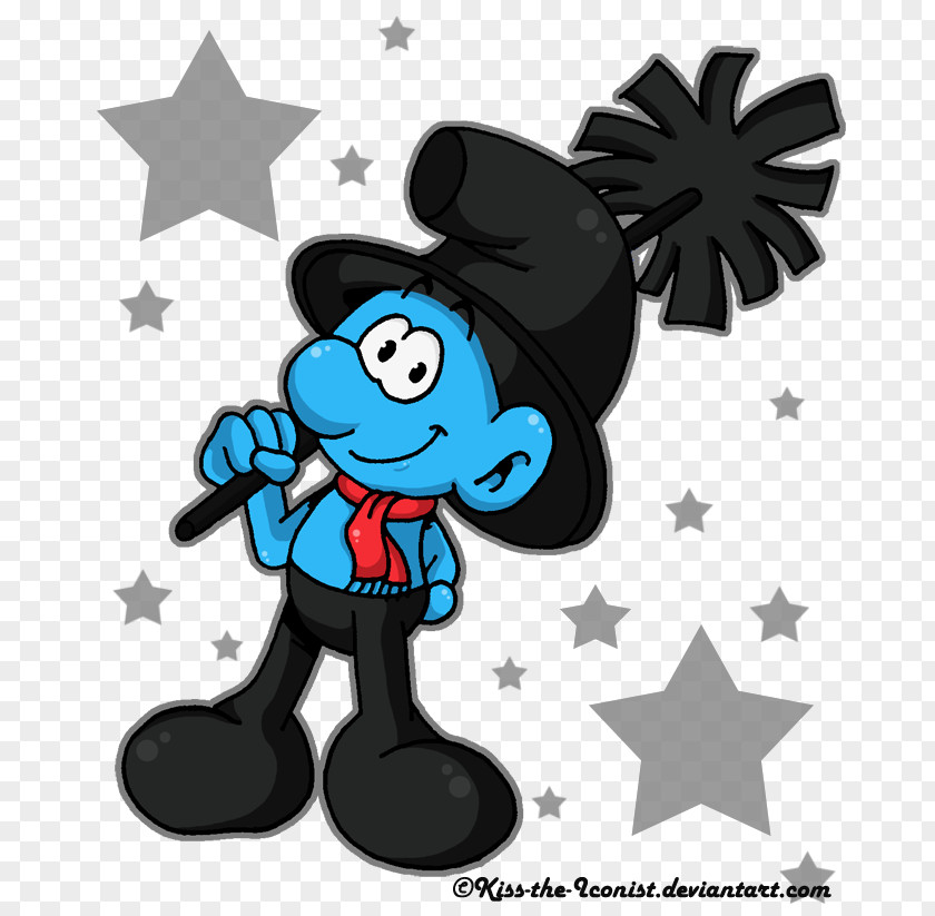 Papa Smurf Baby Smurfette The Smurfs Art PNG