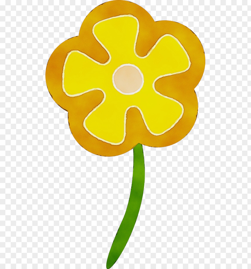 Petal Plant Flower Drawing Yellow Common Daisy Transparency PNG