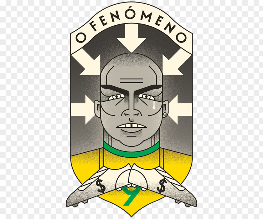 Ronaldo Brazil Poster Logo Character Clip Art PNG