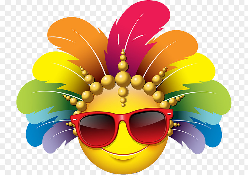 Smiley Emoticon Carnival In Rio De Janeiro Clip Art PNG