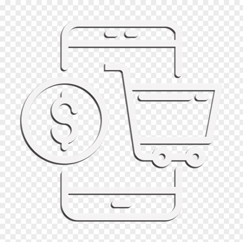 Symbol Logo Mobile Shopping Icon And Ecommerce Money PNG
