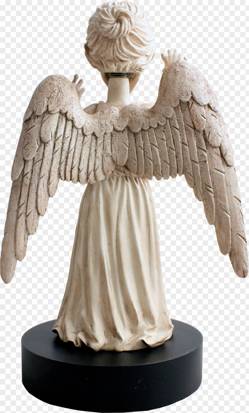 Angel Statue Sculpture Figurine Stone Carving PNG