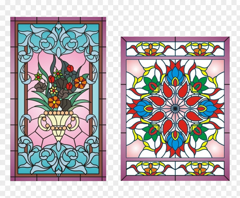 Church Glass Stained Window Building PNG