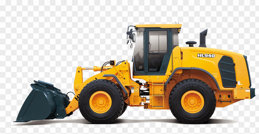 Construction Machine Hyundai Motor Company Forklift Bulldozer Loader PNG