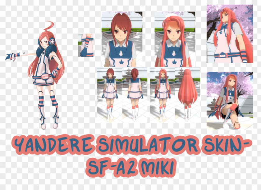 Hatsune Miku Yandere Simulator SF-A2 Miki Character PNG