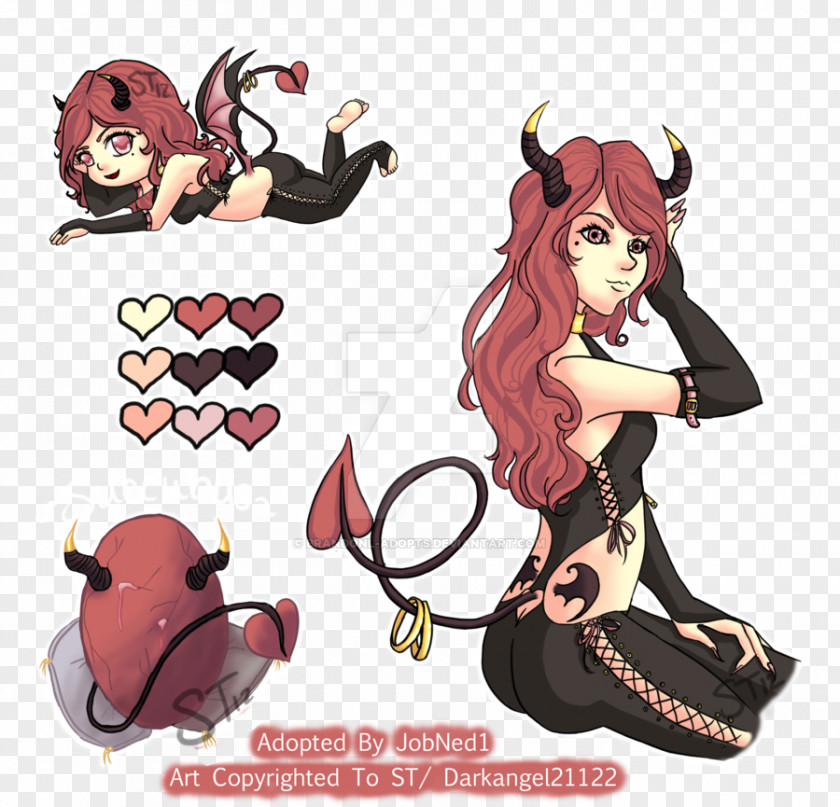 Succubus Legendary Creature Cartoon Fiction Figurine PNG