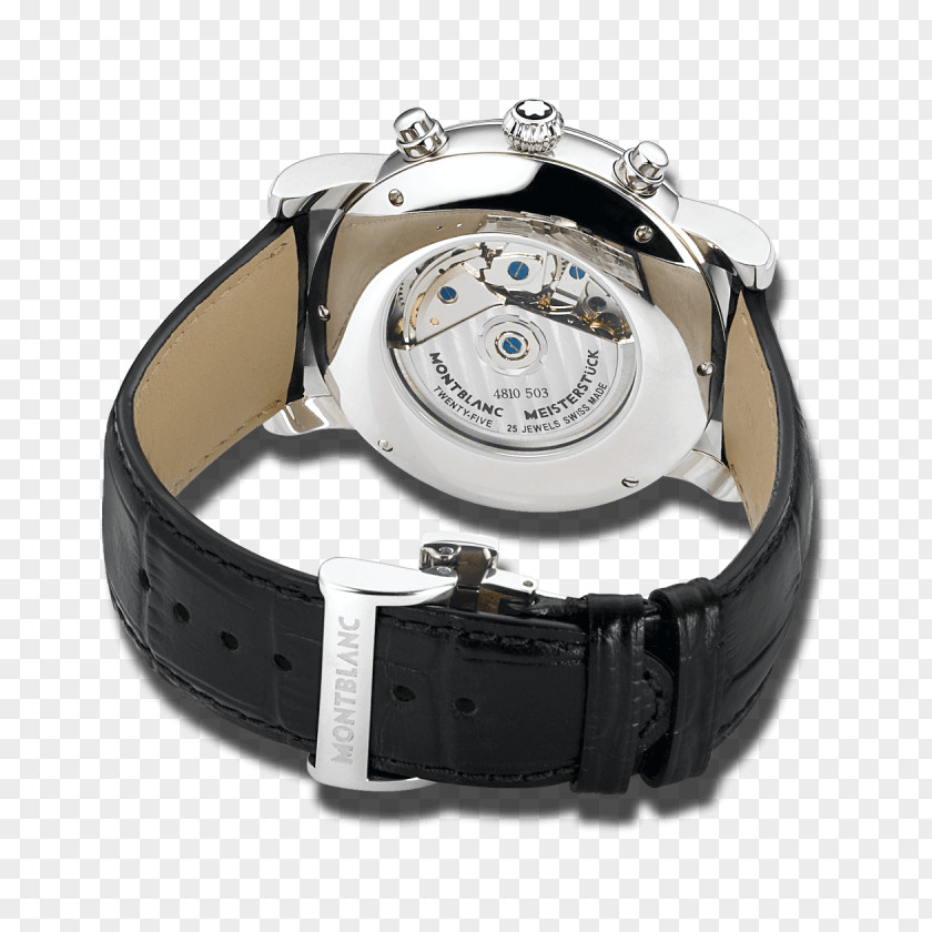 Watch Clock Montblanc Chronograph Movement PNG