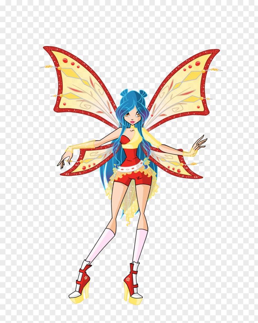 Winx Club Believix Bloom Fairy Musa Sirenix Illustration PNG