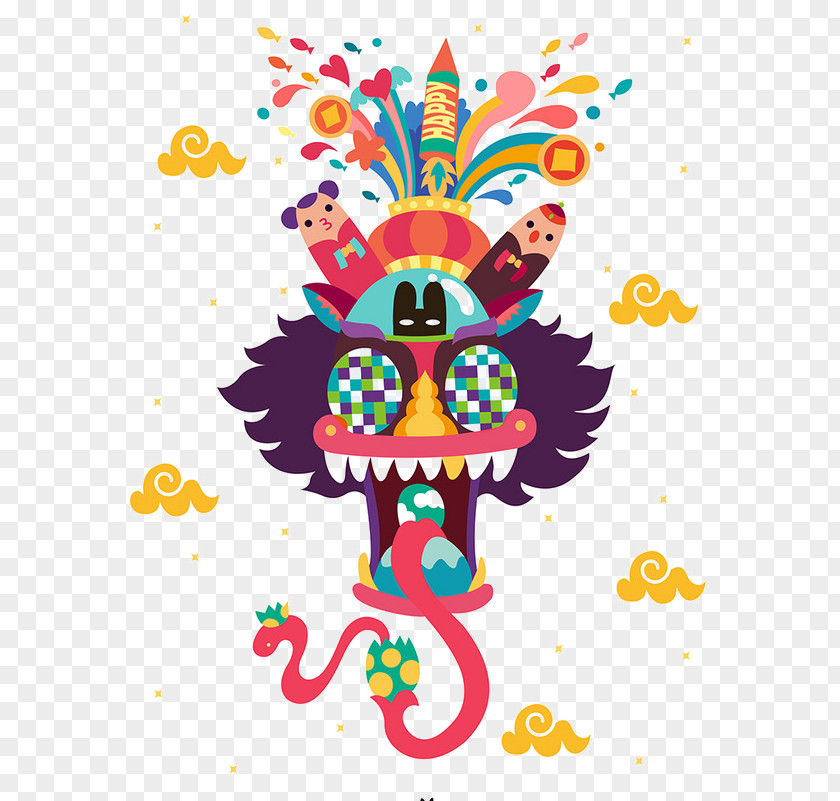 Chinese New Year Years Eve Illustration PNG