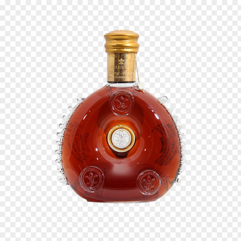 Cognac Liqueur Glass Bottle PNG