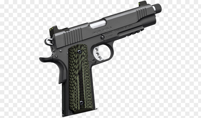 Confirmed Sight Kimber Custom Manufacturing .45 ACP Eclipse M1911 Pistol PNG
