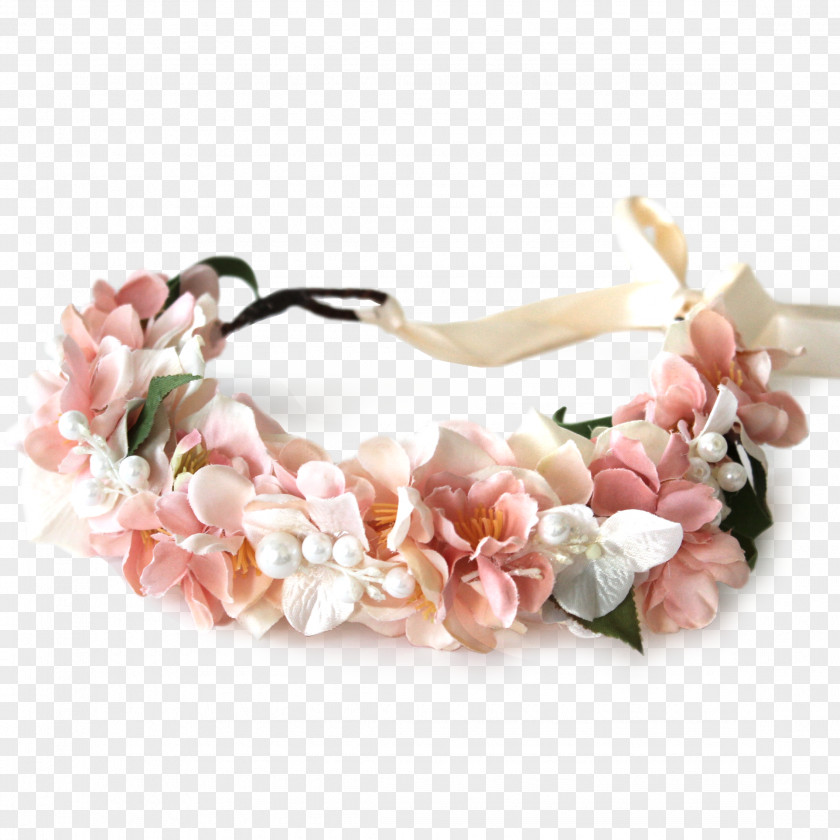 Crown Material Floral Design Headpiece Wreath Headband PNG