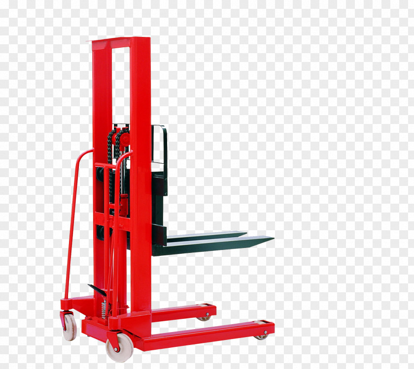 Drum Forklift Material-handling Equipment Stacker Pallet Jack Sales PNG