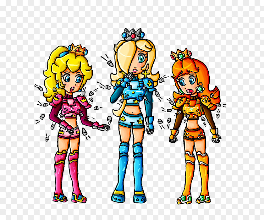 Mario Strikers Charged Princess Daisy Peach Rosalina Super PNG